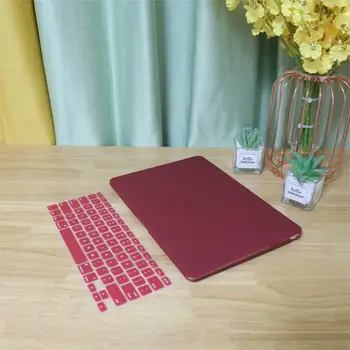 Noi Mată Caz Laptop Pentru MacBook Pro 13 caz pentru Mac book Air 13 acoperi Atingeți Bara de funda Pro 15 16 12 11 inch coajă de Protecție