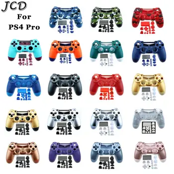 JCD Înlocuire Completă Coajă Și Butoane Pentru JDS 040 JDM-040 DualShock 4 pentru PlayStation 4 PS4 Pro/Slim Controller Capacul Carcasei Caz