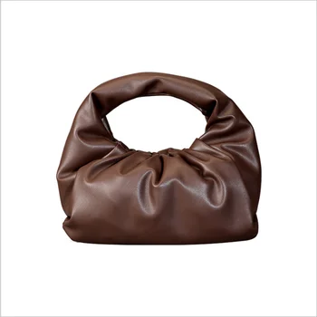 2021 nou stil lux din piele croissant geantă de mână sub axila simplu și versatil geantă de mână de moda de mare capacitate super moale sac