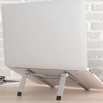 Pliere portabil Laptop Suport Laptop Acasă Birou Ultral Aluminiu Desktop Notebook Stand pentru Mac Book