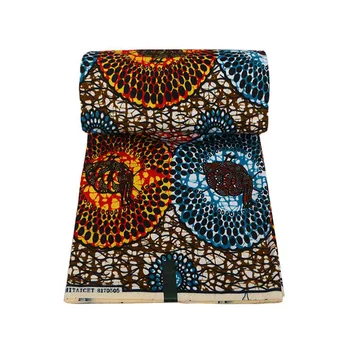 Olanda tesatura de 6 metri din Africa tesatura en-gros de ceară printuri tesatura Ankara print material pentru rochie