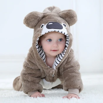 Haine Pentru Copii Romper Pentru Baieti Fete Drăguț Koala Cosplay Copil Nou-Născut Onesie Ropa Salopetă Bebe Salopeta De Iarna Moale Costum Costum