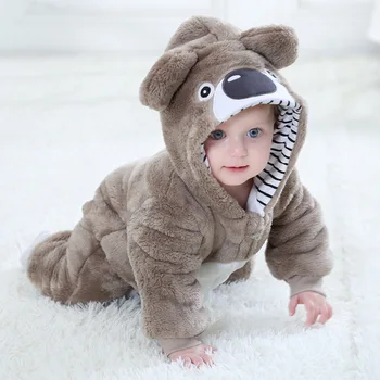 Haine Pentru Copii Romper Pentru Baieti Fete Drăguț Koala Cosplay Copil Nou-Născut Onesie Ropa Salopetă Bebe Salopeta De Iarna Moale Costum Costum