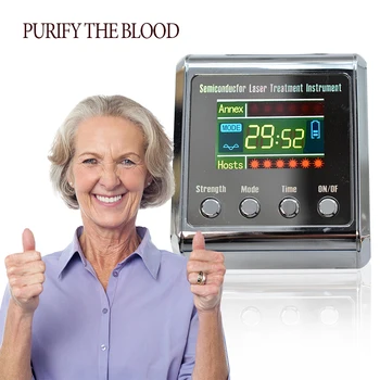 650nm Diodă Laser Terapia cu Laser LLLT Iradiere Instrument Pentru Rinita Diabet zaharat Hipertensiune arterială Rinita Tromboza Colesterol