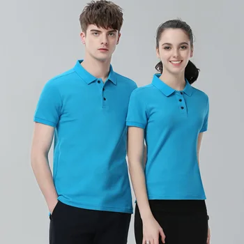 Logo-ul companiei uzura de lucru ridicata de lucru uniforme personalizate de stil polo poli Tricou de bumbac. diverse marimi si culori.