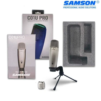 Samson C01u Pro Condensator de Monitorizare în timp Real Cu Microfon Studio Monitor Căști Sr850 Pentru Difuzarea de Muzică de Înregistrare