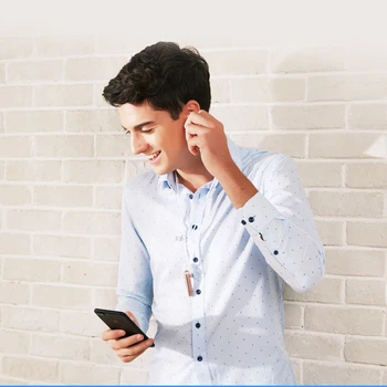 Original, handsfree wireless Bluetooth căști de anulare a zgomotului de Afaceri cască bluetooth căști fără fir pentru un telefon mobil