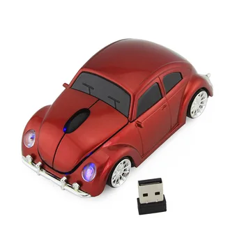 Masina Beetle Mouse Wireless 2.4 G Mouse de Calculator Gaming Mouse Ergonomic Mouse Optic Mini Moda Potabilă 3D Mouse-ul pentru Laptop Pc