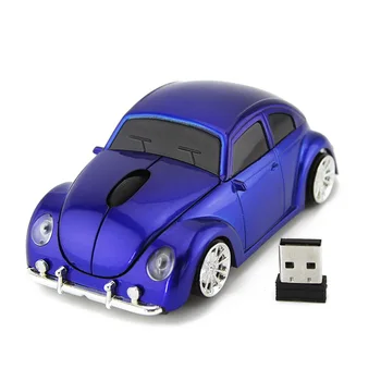 Masina Beetle Mouse Wireless 2.4 G Mouse de Calculator Gaming Mouse Ergonomic Mouse Optic Mini Moda Potabilă 3D Mouse-ul pentru Laptop Pc