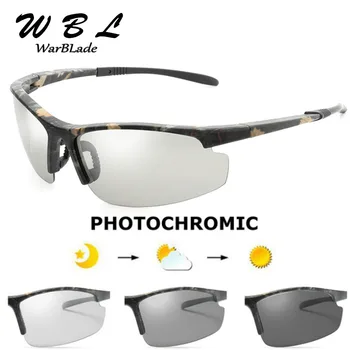 Oamenii Fotocromatică ochelari de Soare Noi HD Polarizat ochelari de Soare Femei UV400 fără ramă Anti-orbire Ochelari de Soare Gafes de sol B1041