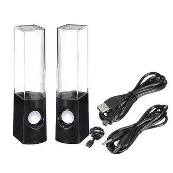 Moda Wireless Portabil Dancing Water Speaker Creativitatea LED Fantana Vorbitori Petrecere Acasă 25.5*15*10.5 CM