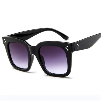 RBRARE 2021 Mare Cadru ochelari de Soare Femei Leopard Pătrat Omul de Lux/Femei Ochelari de Soare Clasic Vintage Oculos De Sol Feminino