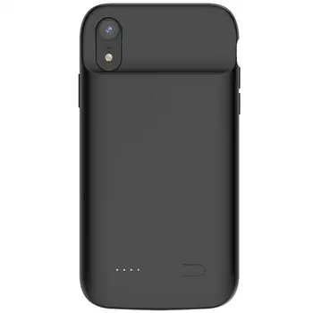 Pentru iPhone XR Baterie Caz Ultra-Subțire de Silicon Moale, de 5000 mAh Capacul de Încărcare Banca Putere de Caz Pentru iPhone XR Baterie Caz