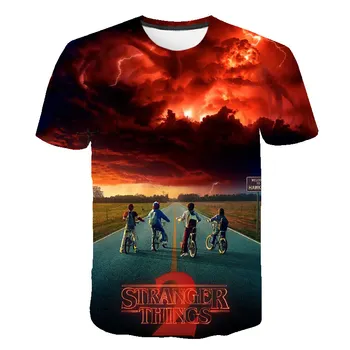 Amuzant 3D baieti T Shirt Lucruri ciudate copii poveste Stranie băieți haine de Vara T-shirt, Bluze casual, Streetwear haine 2020