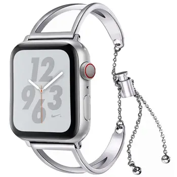 Pentru Apple watch band 6 543 2 44mm 40mm 42mm 38mm metalice din oțel inoxidabil ceas trupa serie de accesorii brățară brățară de curea