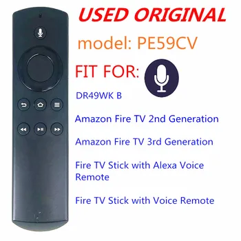 FOLOSIT CV98LM PE59CV L5B83H de la distanță pentru Amazon Foc TV stick 4k cutie 2-gen Foc TV 3rd Gen Amazon Foc TV DR49WK B