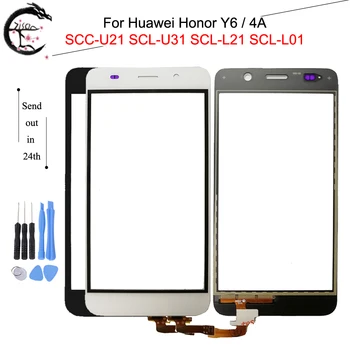 Panou tactil Pentru Huawei Honor Y6 4A SCC-U21 SCL-U31 SCL L21 L01 Ecran Tactil de Sticlă Cu FPC Cablu Flex HonorY6 Senzor Digitizer