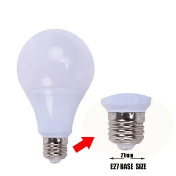 10 buc Bec LED E27 b22 Lampa LED 220V 110V 21W 15w 12w 7w 9w Led-uri 3w Alb Cald Alb Rece Lumini pentru Acasă Decorare a CONDUS Lumina