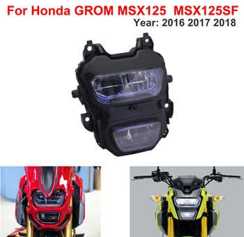 Motocicleta 125 Faruri Maimuță Parbriz Fata Vânt Garda Lampa LED pentru Honda GROM MSX125SF 2016 2017 MSX125 2018 M3 M5
