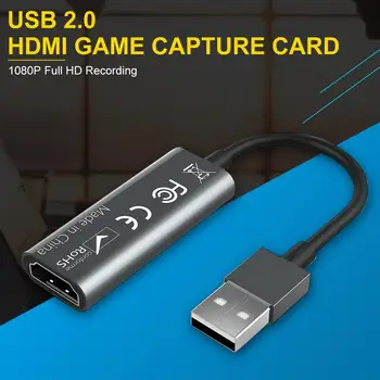2020 Fierbinte! Card de Captura Video Portabil Ușor HDMI Live Video Recorder Joc placa de Captura pentru Laptop Trăi de Radiodifuziune