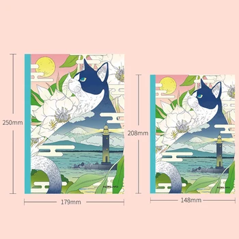 Japonia KOKUYO Illustrator Notebook 2020 Nou Wireless Obligatoriu Cartea Set A5/B5 Design Simplu Ilustrația de Carte de Design de Carte