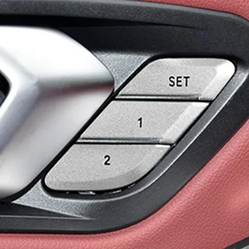 Styling auto Pentru BMW Seria 3 G20 G28 2020-2021 aliaj de Aluminiu Usa Seat Butoane de Memorie Autocolante Decorare Accesorii Auto