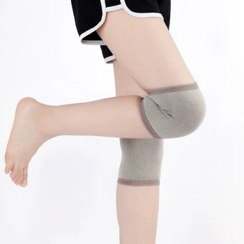 Suport pentru genunchi Protector Picior Artrita Prejudiciu de Sport Manșon Elastic Bandaj genunchi Pad de lână Tricotate Genunchiere Cald