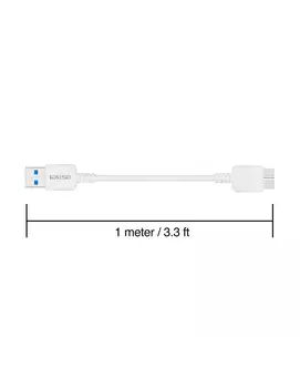 5GB IDUSD USB 3.0 Micro B Cablu USB de Tip Micro-B Cablu de Date pentru Samsung S5 Note 3 HDD Extern Hard Disk