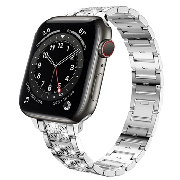 Pentru apple watch band 6 seria SE 5 4 40mm 44mm benzi pentru iwatch 3 38mm curea 42mm bratara bling watchbands femei correa centura