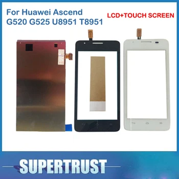 4.5 Inch Pentru Huawei Ascend G510 G520 U8951 T8951 Separate LCD Ecran Display și Touch Ecran Înlocuire cu bandă