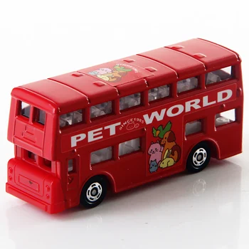 Takara Tomy Tomica 1/130 Londra Autobuz de Metal turnat sub presiune Model de Mașină de Jucărie Nouă în Caseta de #95