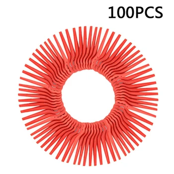 100 Buc Plastic Roșu de Înlocuire Lama Linie Trimmer Pentru LIDL Flora FRT18A Set