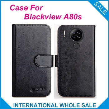 Blackview A80s Caz 6 Culori Flip Sloturi Portofel Din Piele De Cazuri Pentru Blackview A80s Acoperi Sloturi Telefon Sac De Card De Credit