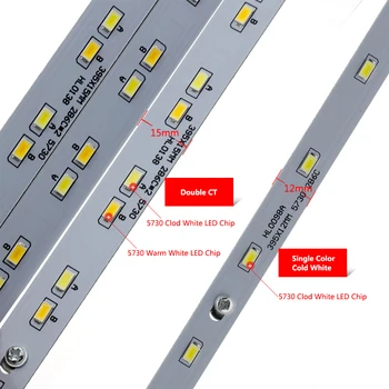 Luminozitate ridicată 5730 LED Bar Lumini cu LED-uri Tub pentru Lampa Plafon cu o calitate bună Putere Driver AC220V numai