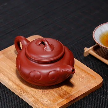 Autentic Yixing Norocos Ceainic Minereu De Noroi Dahongpao Manual Ru Yi Fierbător Kung Fu Teaware Trimite O Cutie-Cadou