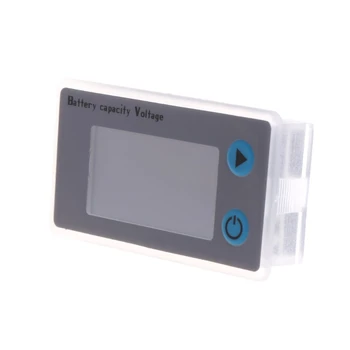 10-100V Universal Capacitate Acumulator Voltmetru Tester LCD Auto Plumb-acid Indicator