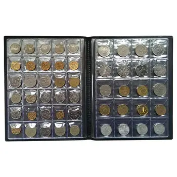 VORCOOL Suportul Monede de Colectare Monede de Stocare Album Carte Bani Penny Fotografie Buzunar pentru Colectionari