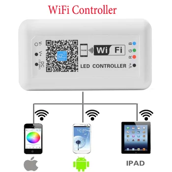 LED-uri WIFI Controler RGB cu 4 Pini Semnal WIFI Dispozitiv DC12/24V Magic Home Controller Alexa Google de Telefon de Acasă de Control