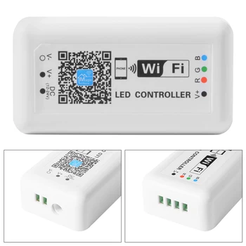 LED-uri WIFI Controler RGB cu 4 Pini Semnal WIFI Dispozitiv DC12/24V Magic Home Controller Alexa Google de Telefon de Acasă de Control