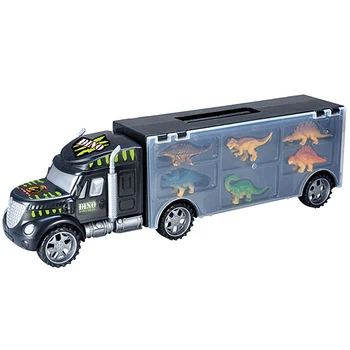 Fierbinte Vânzător tractor Mic Dinozauri de Transport de Transport Auto Camion de Jucărie cu Dinozaur Lume Jucarii Mini Masina pentru Copii Jucării pentru copii