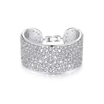 2020 Lux Laborator Diamant Brățară manșetă Argint 925 Petrecere de Logodnă brățări Brățări pentru femei Mireasa nunta accessaries