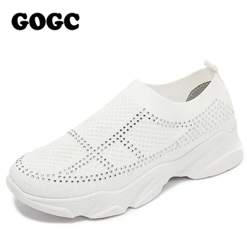 GOGC ochiurilor de plasă respirabil adidas femei casual adidas pantofi de sport 2021 primavara-vara dantela sus pantofi pentru femei încăltăminte într-femme G692