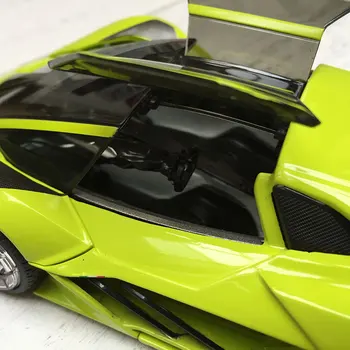 Bburago 1:24 Lamborghini Terzo Millennio verde aliaj model de masina de simulare decor masina colecție cadou jucărie de turnare model