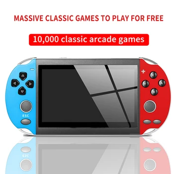 4.3-inch Mini Handheld Joc de Jucător Masina de 10000 De Jocuri Video Retro Joc Consola Portabila Psp Cadouri Pentru Copii Nostalgic Player