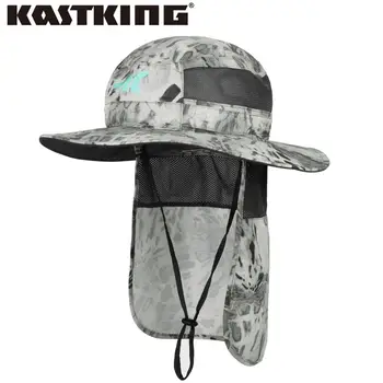 KastKing Sol Armis UPF 50 Boonie Palarie de Soare cu Gât Scut de Protecție solară Hat pentru Barbati Beach Drumeții Paddling Pescuit