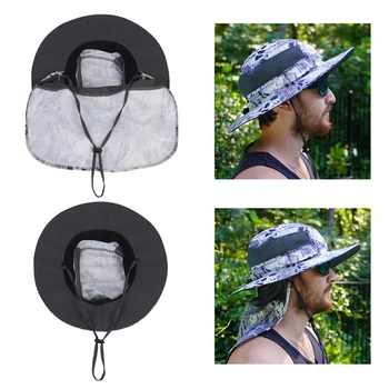 KastKing Sol Armis UPF 50 Boonie Palarie de Soare cu Gât Scut de Protecție solară Hat pentru Barbati Beach Drumeții Paddling Pescuit