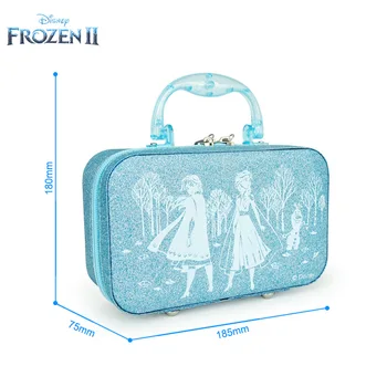 Disney fete frozen 2 produse Cosmetice Machiaj Jucarie Set cu cutie de original Pretinde Joc de Fete Printesa Frumusete Moda Joaca Casa de jucărie