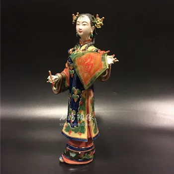 Ceramica Clasică Femei Frumoase Artă Pictate De Sex Feminin Statuie Antic Chinez Îngeri Doamna Figurine De Portelan Decor Acasă R4148