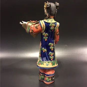 Ceramica Clasică Femei Frumoase Artă Pictate De Sex Feminin Statuie Antic Chinez Îngeri Doamna Figurine De Portelan Decor Acasă R4148
