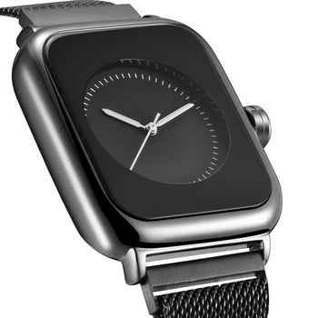 RENAȘTEREA Ceasuri Barbati Brand de Top Iubitor de Lux Ceas de mână Cuarț Ceas de Aur pentru Bărbați Ceas Curea din Piele rezistent la apa relogio masculino